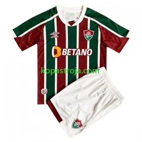 Billiga Fotbollströjor Fluminense Marcelo 12 Barn Hemma tröja 2023/24 Kortärmad